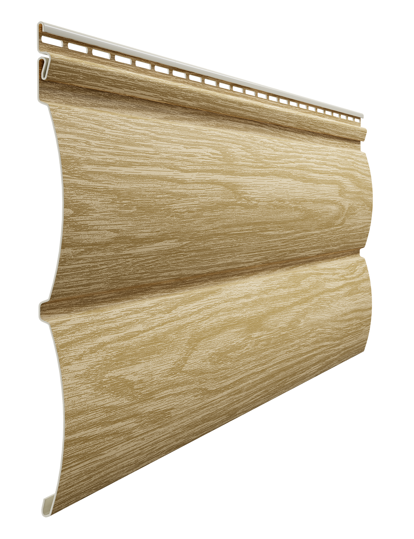 Забор: Сайдинг Docke Block House D4 7T