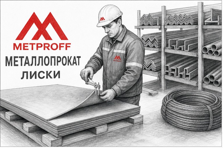 Металлопрокат в Лисках: труба, двутавр, лист, офис Воронежская 4А