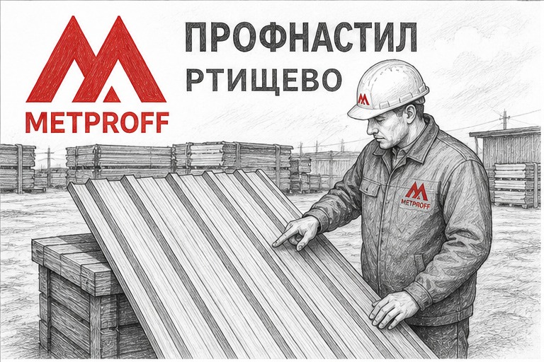 Купить профнастил в Ртищеве: лист, офис и склад Метпрофф