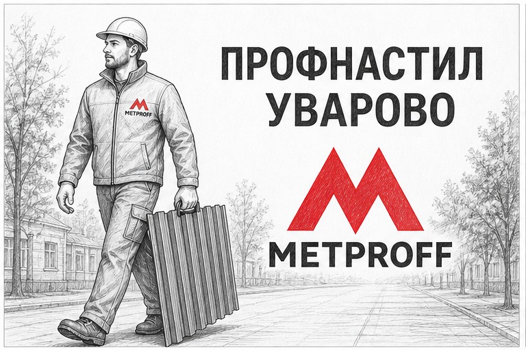 Купить профнастил в Уварове: лист, офис и склад Метпрофф