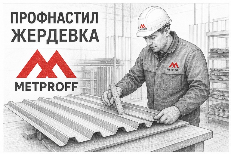 Купить профнастил в Жердевке: лист, офис и склад Метпрофф