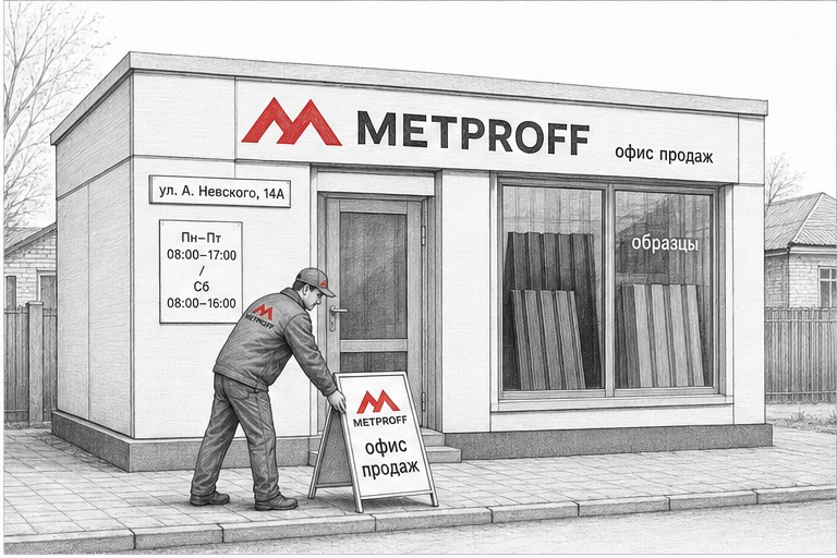 Офис Метпрофф в Михайловке, ул. А. Невского, 14А