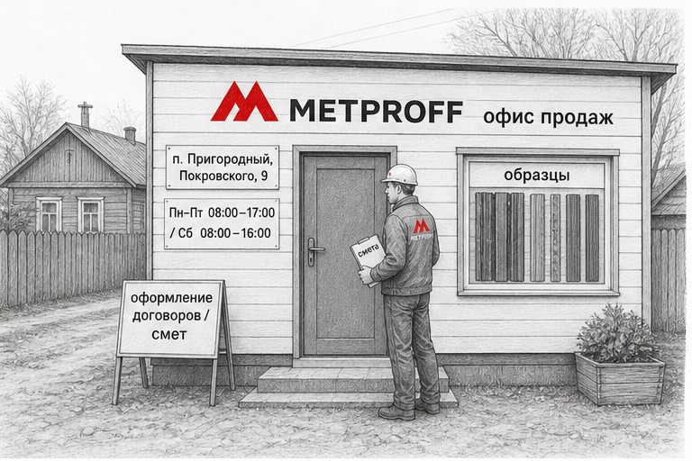 Офис Метпрофф в Моршанске, п. Пригородный, Покровского, 9