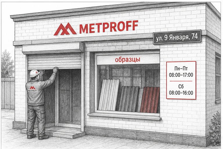 Офис Метпрофф в Панино, ул. 9 Января, 74