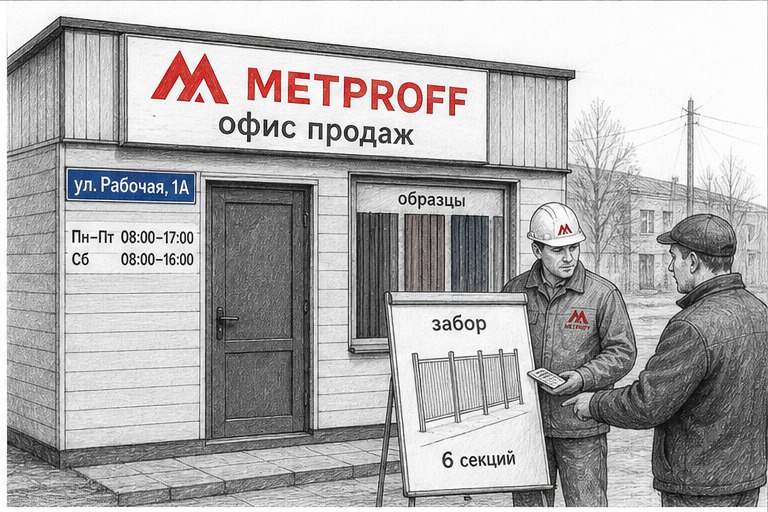 Офис Метпрофф в Ртищеве, ул. Рабочая, 1А