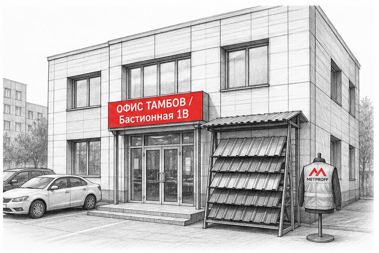 Филиал Метпрофф в Тамбове, ул. Бастионная, 1В