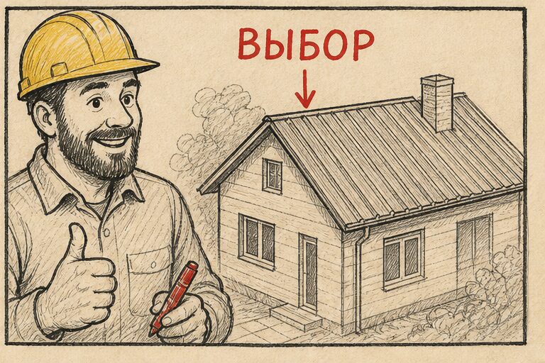 Иллюстрация: 0.45 или 0.5 на кровлю