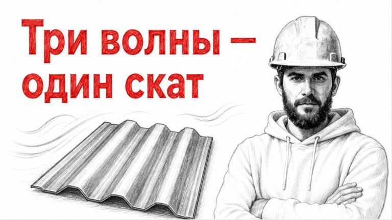 Иллюстрация: какой профнастил выбрать для крыши
