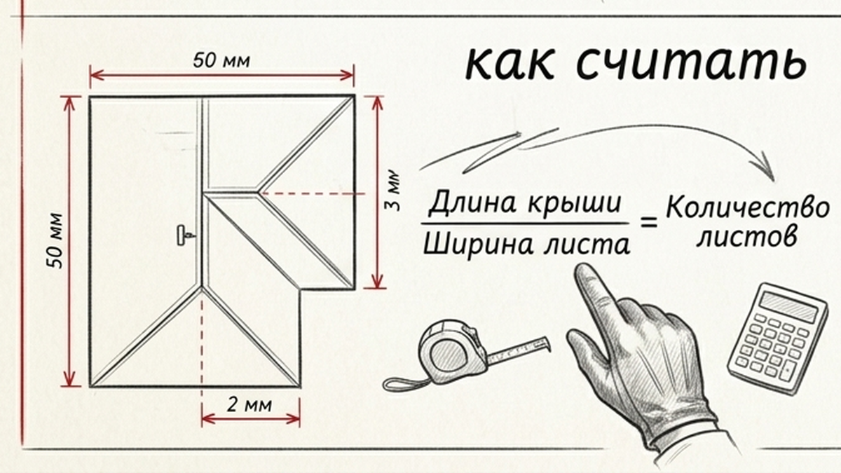 Профиль, шаг, доска, контробрешётка