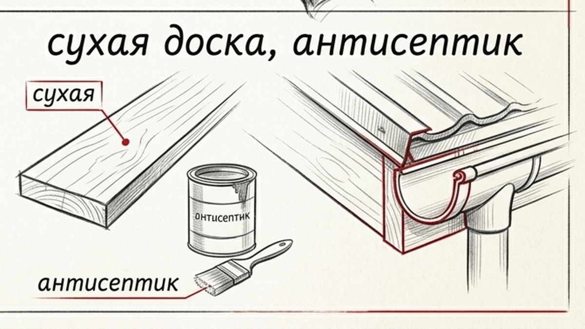 Сухая доска, антисептик, шаг по паспорту