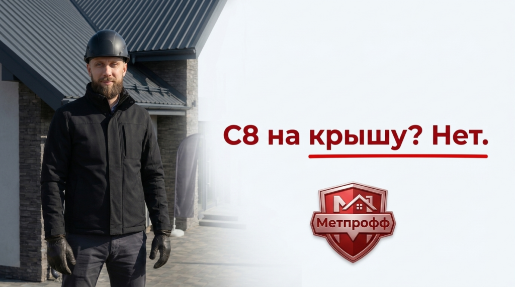 С8 на крышу? Нет — Метпрофф
