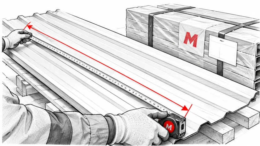 Сверка размеров и маркировки поставки — Метпрофф
